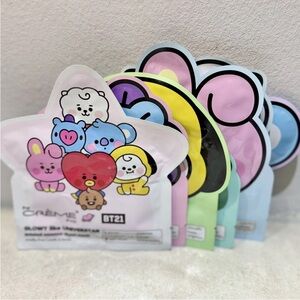 The Crème Shop set of 7 printed essence sheet masks Korean Skincare